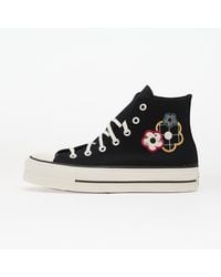 Converse - Sneakers Chuck Taylor All Star Lift Platform Floral Patchwork Hi/ Sunny Angle Eur - Lyst