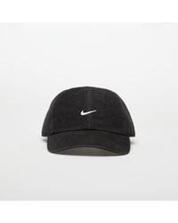Nike - Club unstructured denim cap black/ white l/xl - Lyst