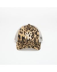 KTZ - Cap 9Forty Mc Af Trucker Leopard New York Yankees - Lyst