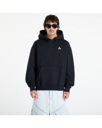 Nike - Felpa Acg Therma-Fit Fleece Pullover Hoodie/ Anthracite/ Summit - Lyst
