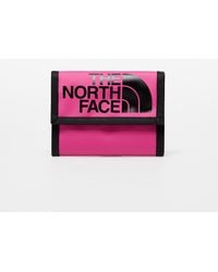 The North Face Base Camp Wallet Fuschia Pink/ Tnf Black - Rose