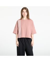 adidas Originals - T-Shirt Adidas Off Placed 3-Stripes T-Shirt - Lyst