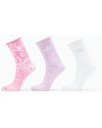 adidas Originals - Adidas Tie Dye Crew Socks 3-Pack - Lyst