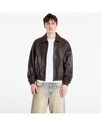 PATTA - Jas Leather Bomber Jacket - Lyst