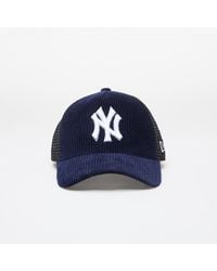 KTZ - Mütze New York Yankees Mlb Cord 9Forty E-Frame Adjustable Trucker Cap - Lyst