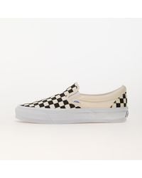 Vans - Baskets slip-on reissue 98 lx checkerboard black/ off white eur 44 - Lyst