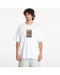 A Bathing Ape - T-Shirt Art Print Relaxed Fit Short Sleeve Tee - Lyst