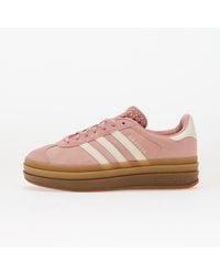 adidas Originals - Sneakers Adidas Gazelle Bold W Wonder Mauve/ Off/ Gum2 Eur - Lyst