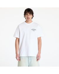 Carhartt - T-shirt s/s cabinetry t-shirt unisex white/ black xxl - Lyst