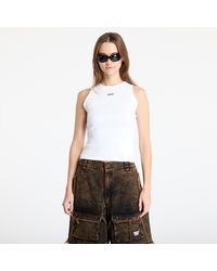 Off-White c/o Virgil Abloh - Tank Top Off Stamp Rib Round Tank Top - Lyst