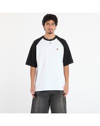 A Bathing Ape - T-Shirt One Point Relaxed Fit Raglan Tee - Lyst