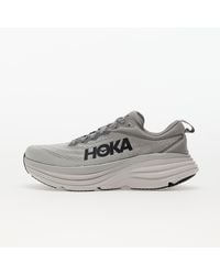 Hoka One One - Bondi 8 Running Shoes - D/medium Width In Sharkskin / Harbor Mist - Lyst