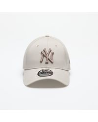 KTZ - New York Yankees 9forty Strapback Stone/ Ash Brown - Lyst