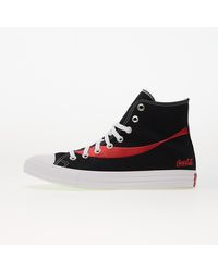 Converse - Baskets x coca-cola chuck taylor all star black/ racing red/ white eur 41 - Lyst