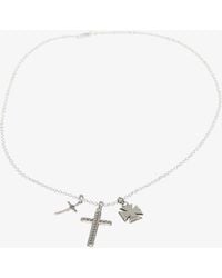 Twojeys - Collier multi cross necklace universal - Lyst