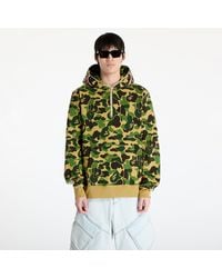 A Bathing Ape - Sweatshirt Abc Camo Shark Half Zip Pullover Hoodie M - Lyst