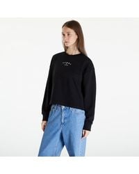 Tommy Hilfiger - Sweatshirt Tommy Jeans Essential Logo 2 Relaxed Fit Crewneck - Lyst