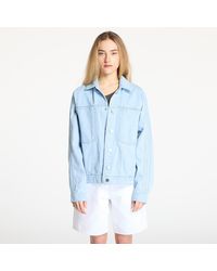 adidas Originals - Veste adidas premium essentials denim jacket not defined/ light denim l - Lyst