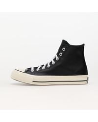Converse - Sneakers Chuck 70 Leather Black/ White/ Egret Us 4.5 - Lyst