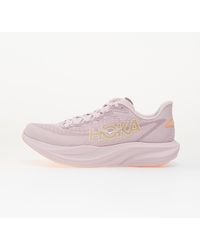 Hoka One One - Sneakers W Mach 7 Lilac Cream/ Tangerine Glow Eur - Lyst
