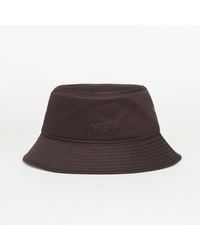 Y-3 - Chapeau bucket hat black/ scarlet s - Lyst
