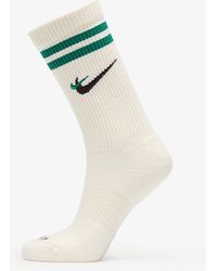 Nike - Everyday Plus Force Cushioned Crew Socks Sail/ Malachite - Lyst