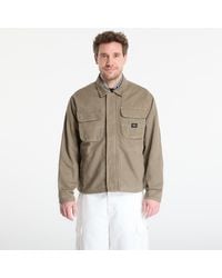 Vans - Giacca Umber Pigment Canvas Jacket Auminum - Lyst