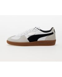 PUMA - Palermo Leather White-vapor -gum - Lyst