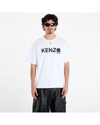 KENZO - T-Shirt Gots Boke Flower 2.0 Oversize T-Shirt - Lyst