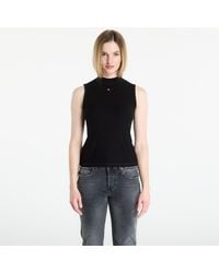 DIESEL - Débardeur t-mokky-sl-microdiv tank top xs - Lyst