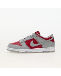 Nike - Dunk low qs varsity red/ silver-white - Lyst