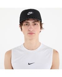 Nike - Pet Pro Dri-Fit Unstructured Swoosh Run Cap/ Anthracite/ Reflective Silv - Lyst