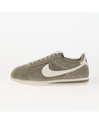 Nike - Sneakers W Cortez Vintage Suede Light Army/ Sail-Light Army Eur - Lyst