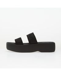 Calvin Klein - Flatform Sandal Webbin - Lyst