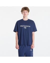 New Balance - T-Shirt Trackside T-Shirt - Lyst