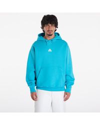 Nike - Acg therma-fit fleece pullover hoodie unisex dusty cactus/ summit white - Lyst