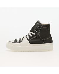 Converse - Chuck Taylor All Star Construct Cave Green/ Black/ White - Lyst
