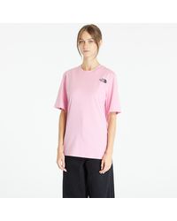 The North Face - Relaxed Redbox Tee Orchid - Lyst
