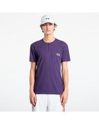 Y-3 - T-Shirt Zip Tee - Lyst