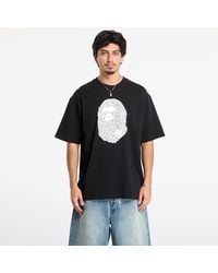 A Bathing Ape - T-Shirt Wild Leopard Pattern Ape Head Relaxed Fit Tee - Lyst