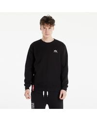 Alpha Industries - Sweatshirt Basic Sweater Small Logo - Lyst