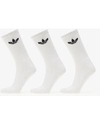 adidas Originals - Sokken Adidas Trefoil Cushion Crew Socks 3-Pack - Lyst
