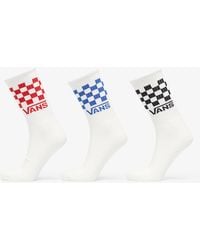 Vans - Classic Check Crew 3-Pack - Lyst