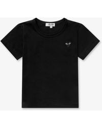 COMME DES GARÇONS PLAY - Kids Emblem Knit T-Shirt - Lyst