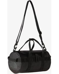 The North Face - Borsa Base Camp Duffel Shoulder Bag Tnf/ Asphalt - Lyst