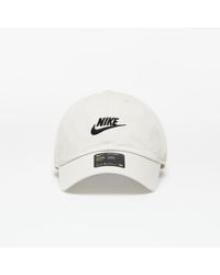 Nike Sportswear Heritage86 Futura Washed Hat Light Bone/ Light Bone/ Black - Bianco
