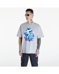 A Bathing Ape - Flora Big Ape Head Relaxed Fit Tee - Lyst