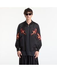 Y-3 - Jas Embroidered Graphic Satin Souvenir Jacket - Lyst
