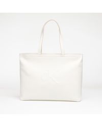 Calvin Klein - Bag Jeans Sculpted Slim Tote - Lyst