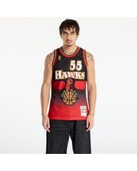 Mitchell & Ness - Tank Top Nba Swingman Road Jersey Hawks 1996 Dikembe Mutombo - Lyst